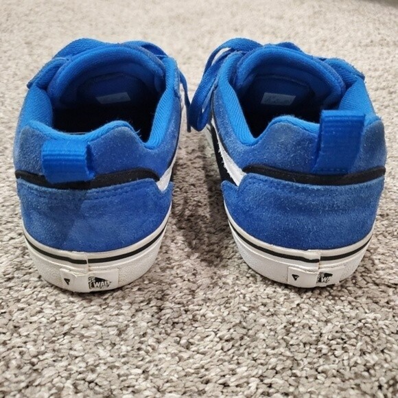 Vans Blue Suede Filmore Sneakers Mens size 7, Womens sz 9 - Picture 4 of 12